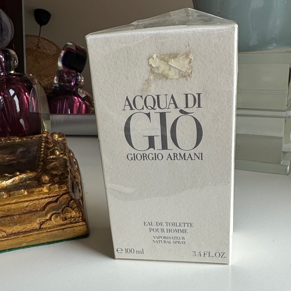 Vintage Giorgio Armani  Acqua Di GIO Eau De Toilette Pour Homme Cosmair 100ml